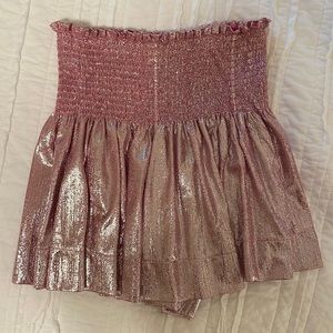 Queen Of Sparkles Smocked Skort